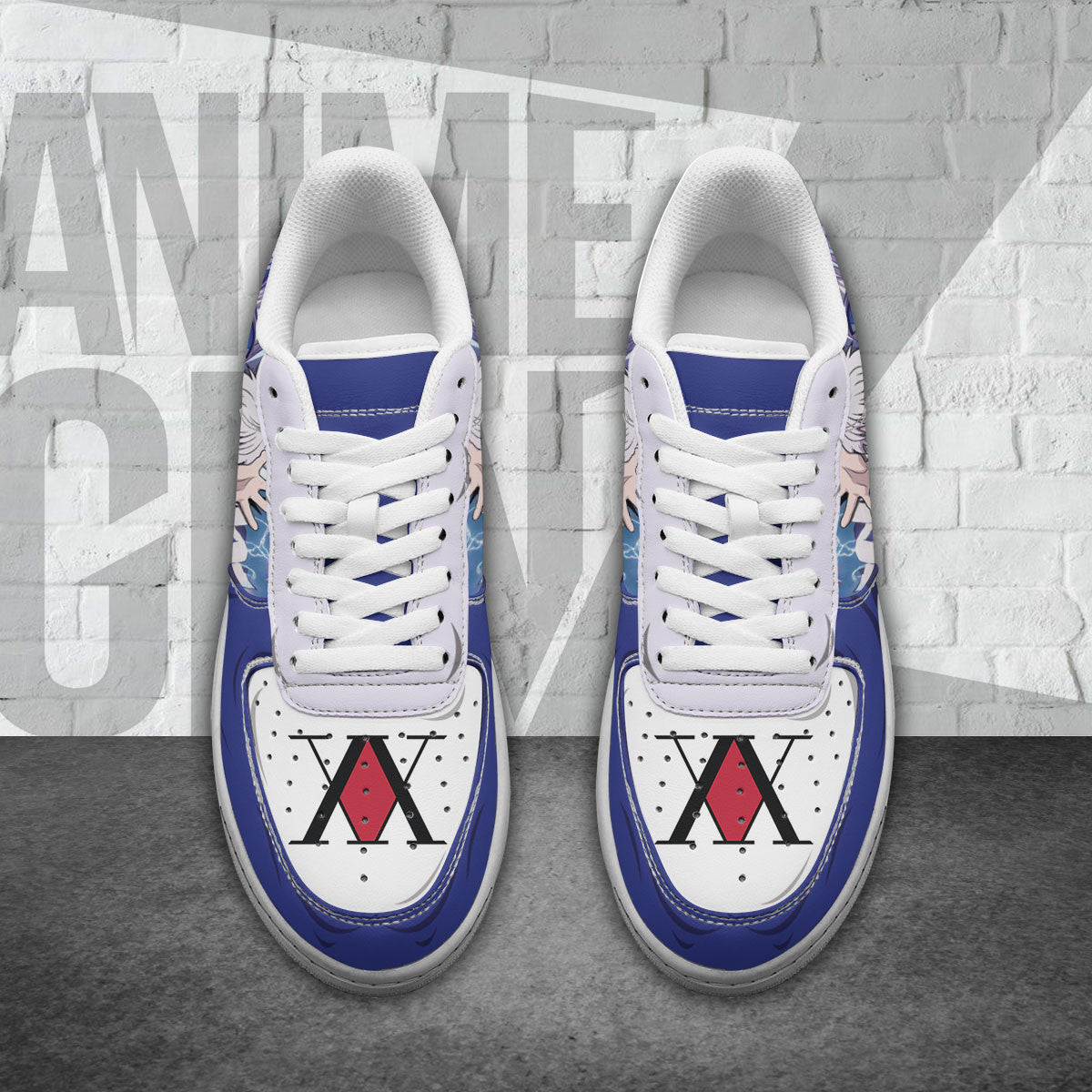 Hunter x Hunter Zoldyck Killua Air Sneakers Custom Anime Shoes
