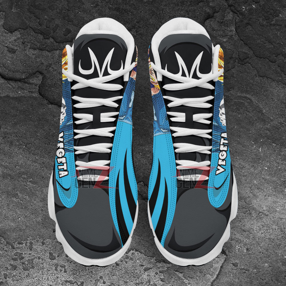 Dragon Ball Vegeta Air Jordan 13 Sneakers Custom Anime Shoes