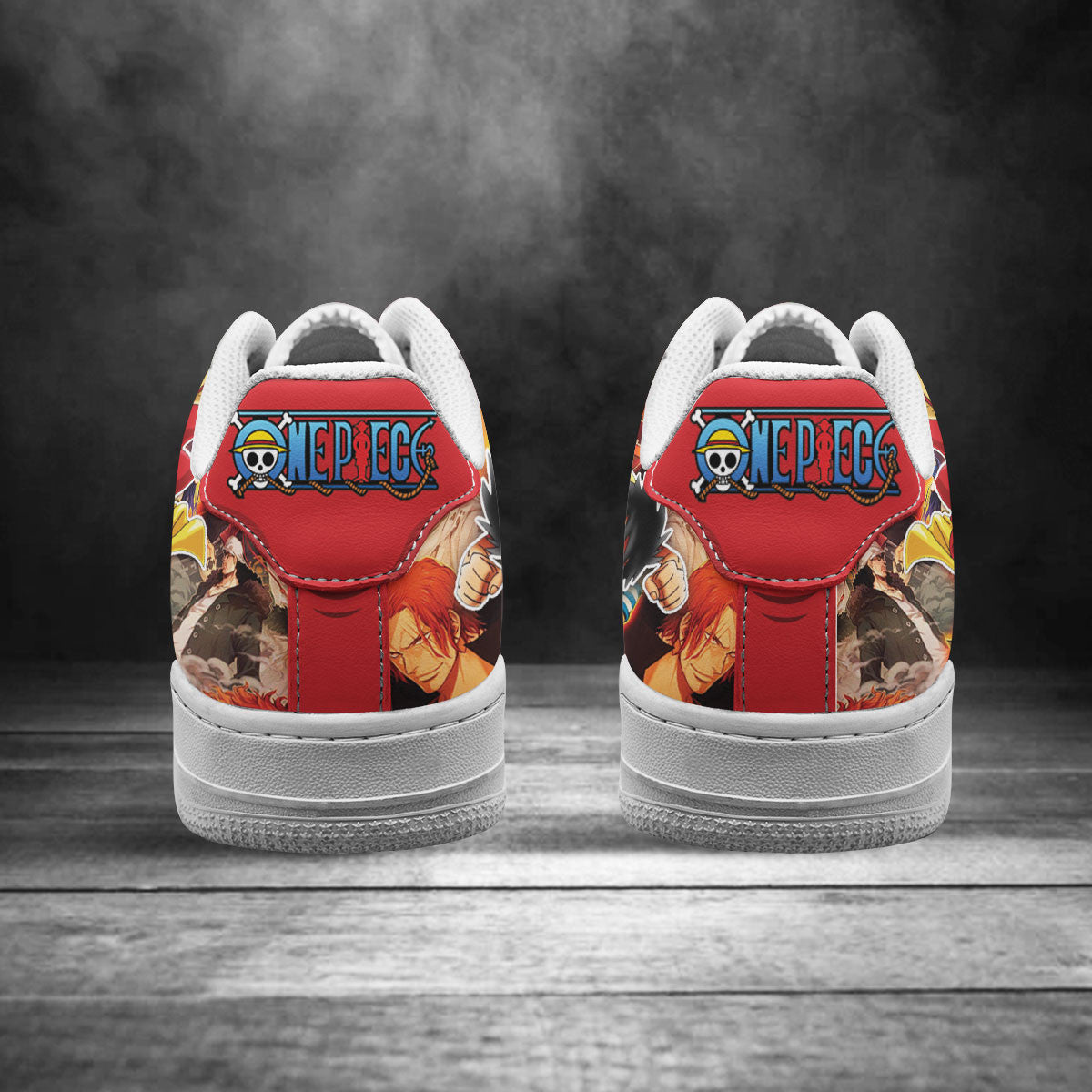 One Piece Lufffy Air Sneakers Custom Anime Shoes