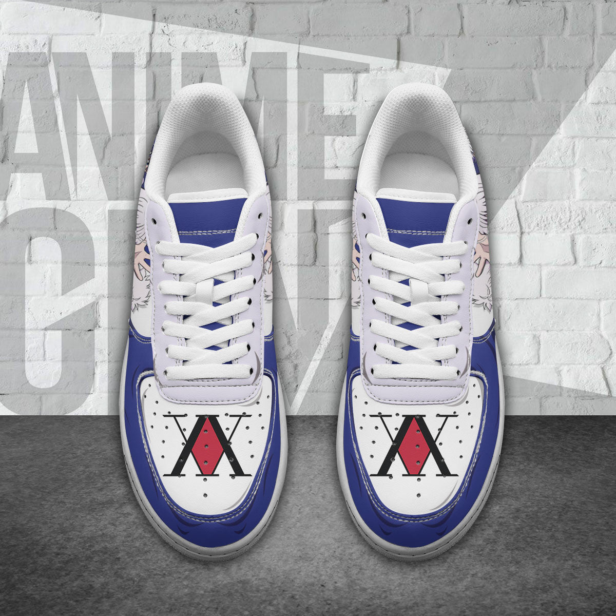Hunter x Hunter Zoldyck Killua Air Sneakers Custom Anime Shoes
