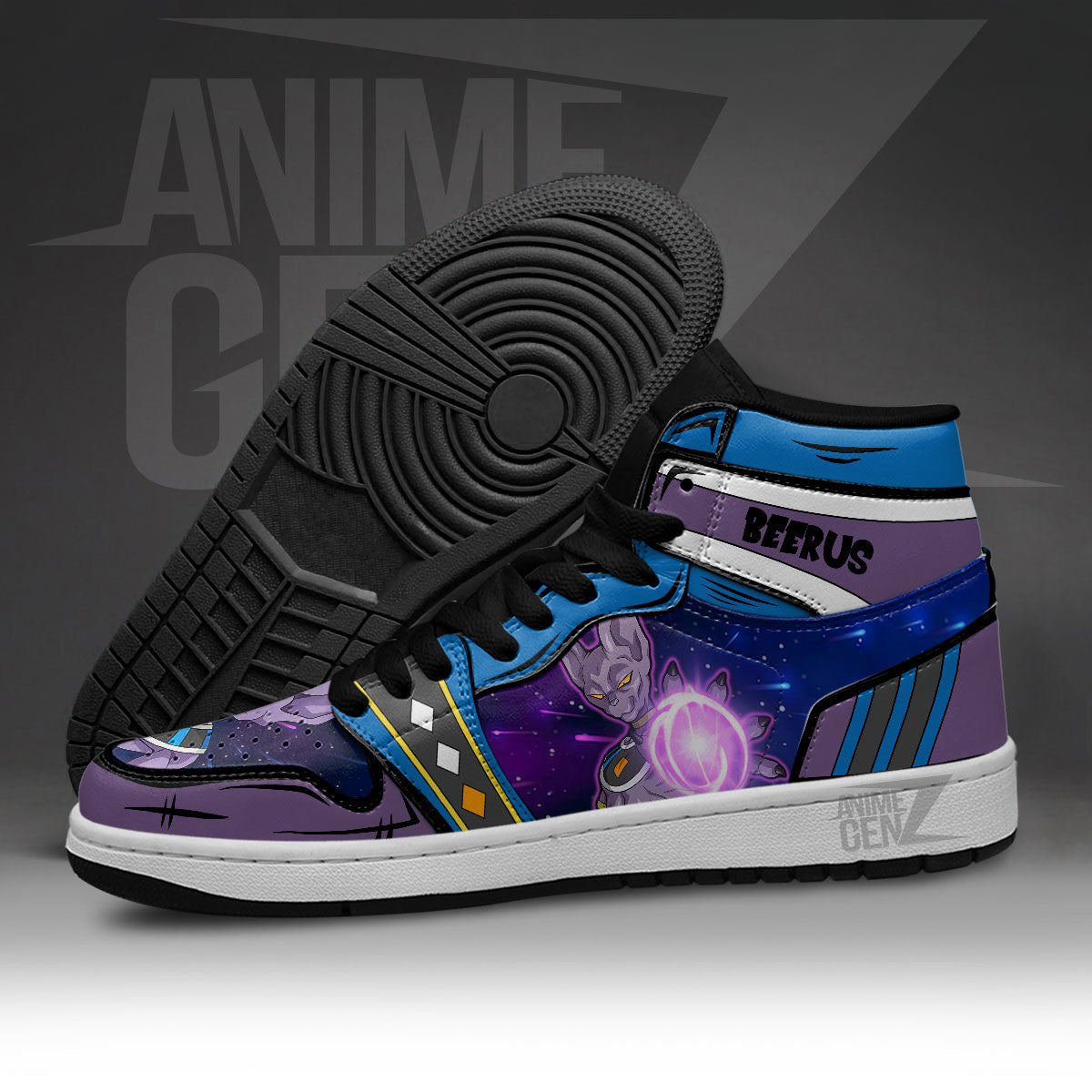 Dragon Ball Beerus JD Sneakers Custom Anime Shoes