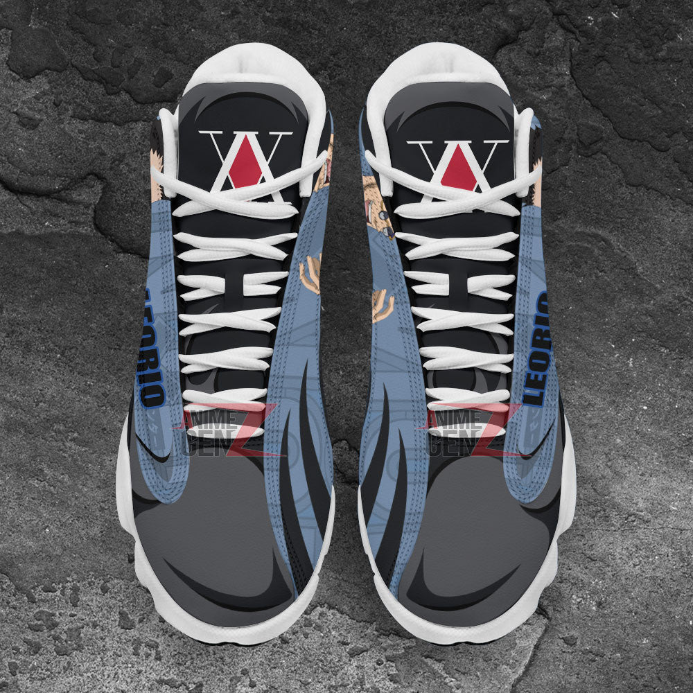 Hunter x Hunter Air Jordan 13 Sneakers Custom Leorio Paradinight Anime Shoes