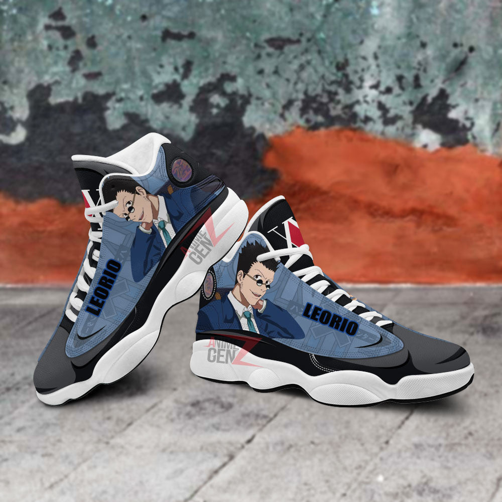Hunter x Hunter Air Jordan 13 Sneakers Custom Leorio Paradinight Anime Shoes
