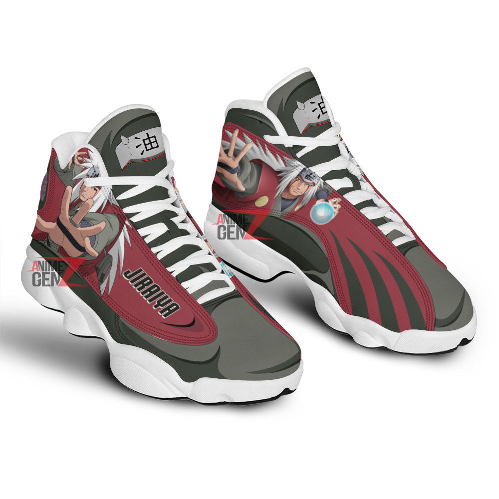Jiraiya Naruto Air Jordan 13 Sneakers Custom Anime Shoes