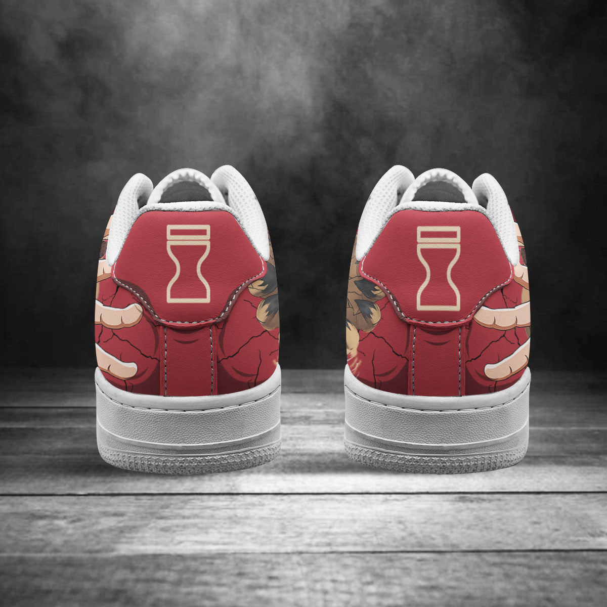 Naruto Gaara Air Sneakers Custom Anime Shoes