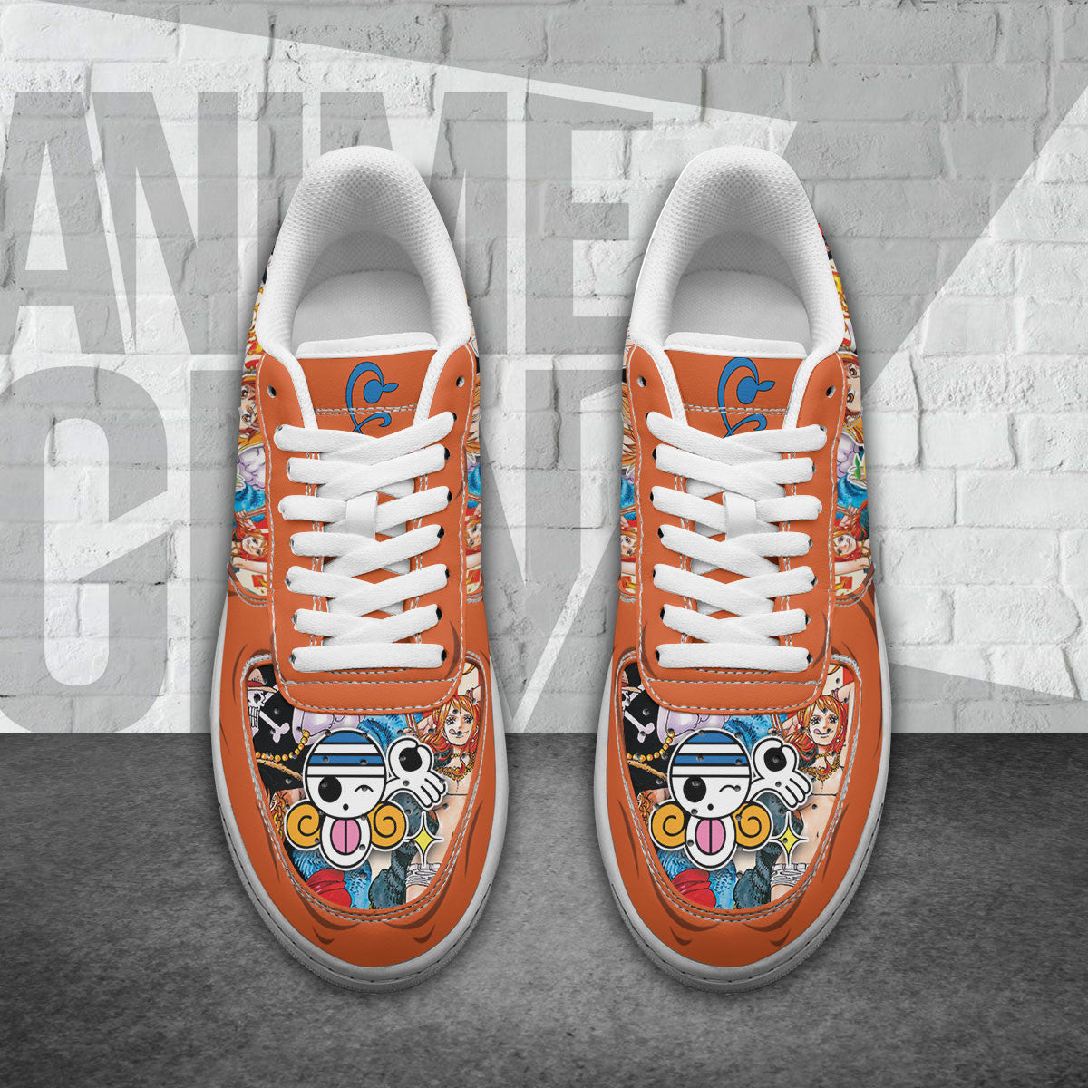 One Piece Nami Air Sneakers Custom Anime Shoes