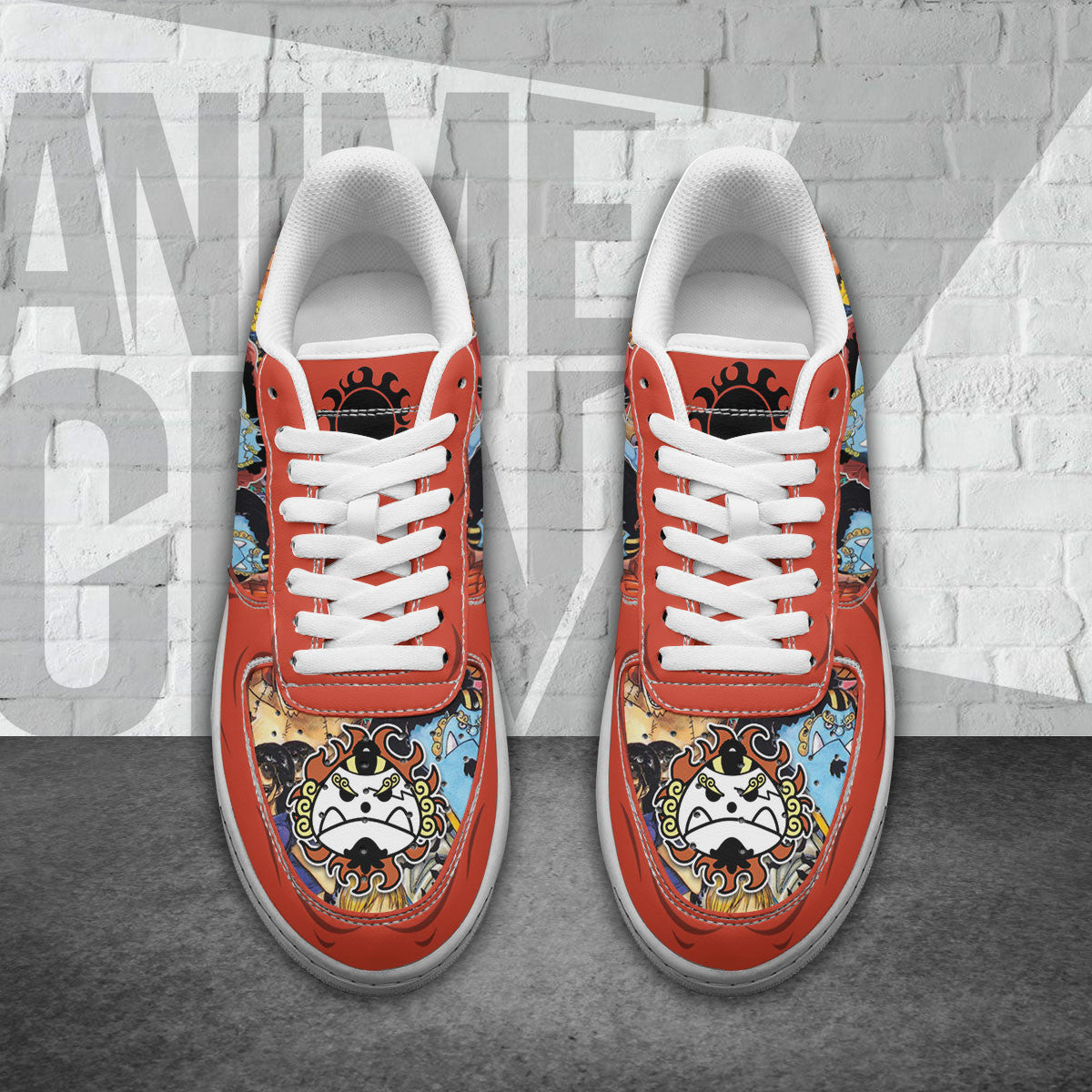 One Piece Jinbe Air Sneakers Custom Anime Shoes