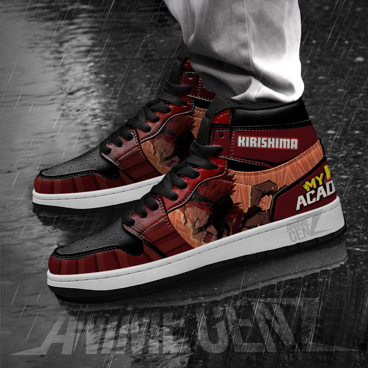 Eijiro Kirishima JD Sneakers Custom Anime My Hero Academia Shoes
