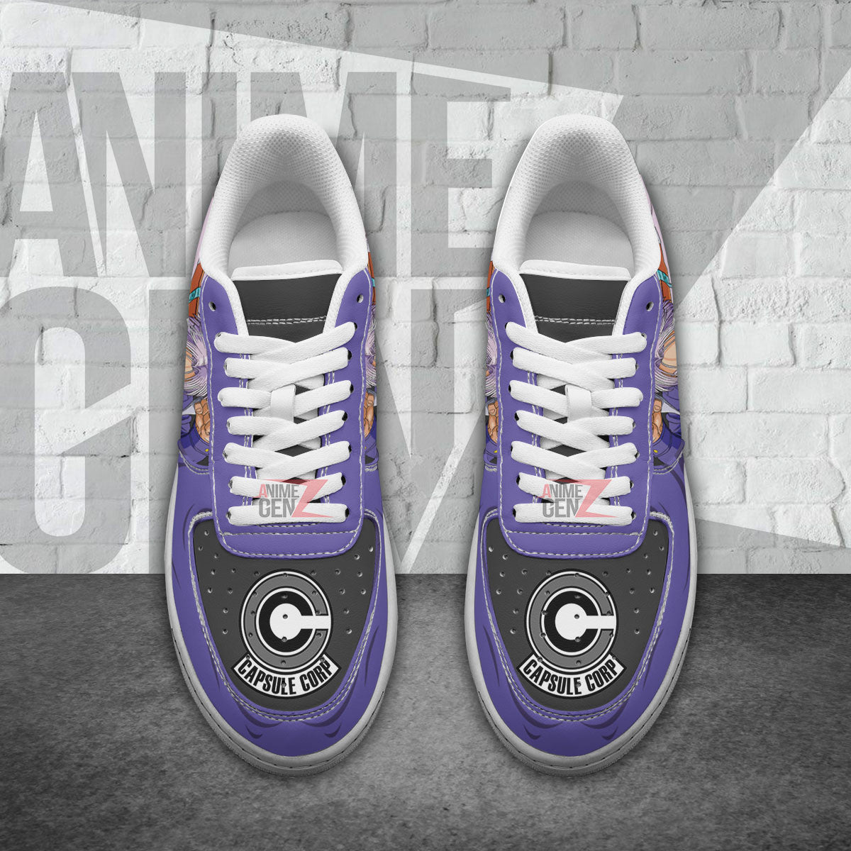 Dragon Ball Trunks Air Sneakers Custom Anime Shoes