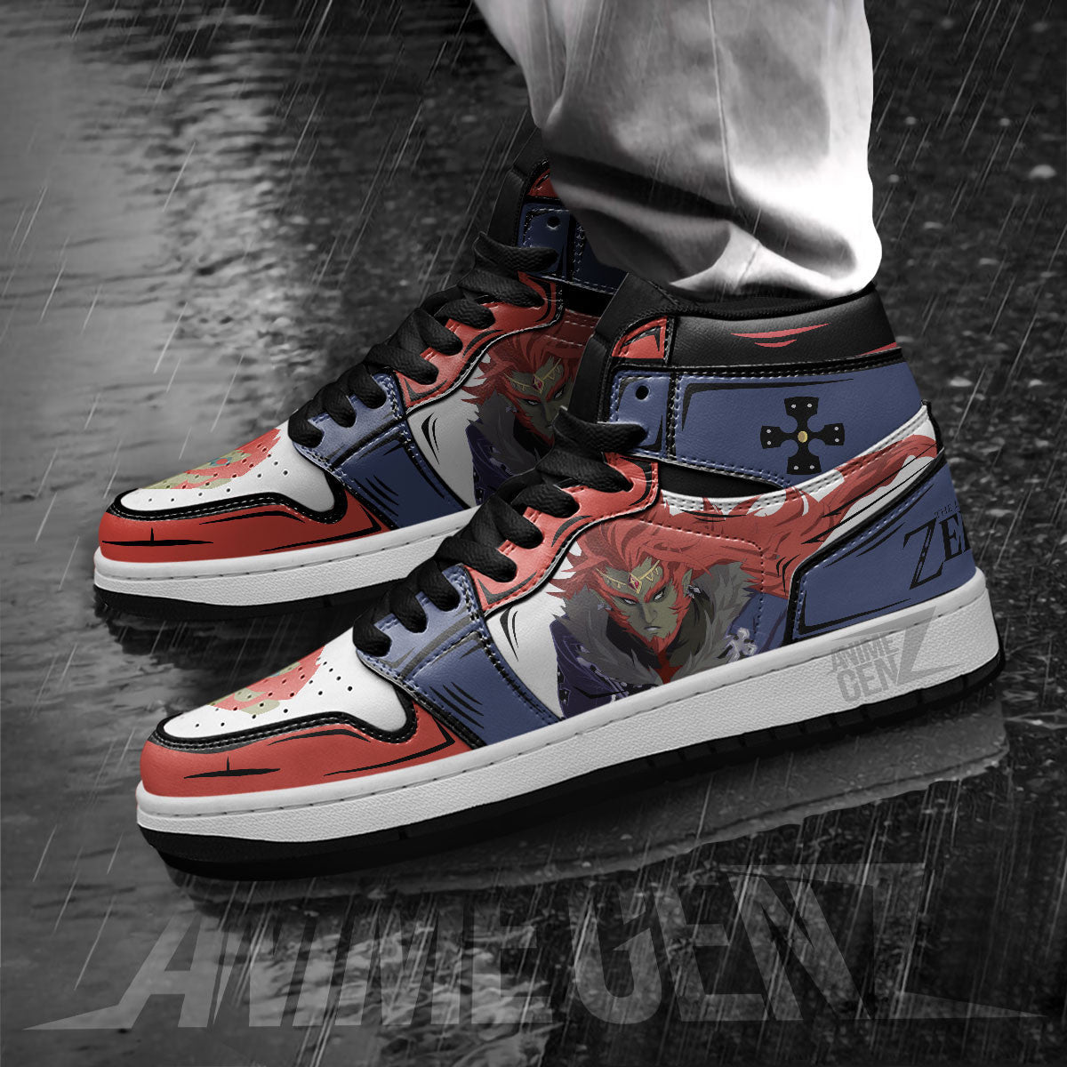 Legend Of Zelda Ganondorf JD Sneakers Custom Anime Shoes