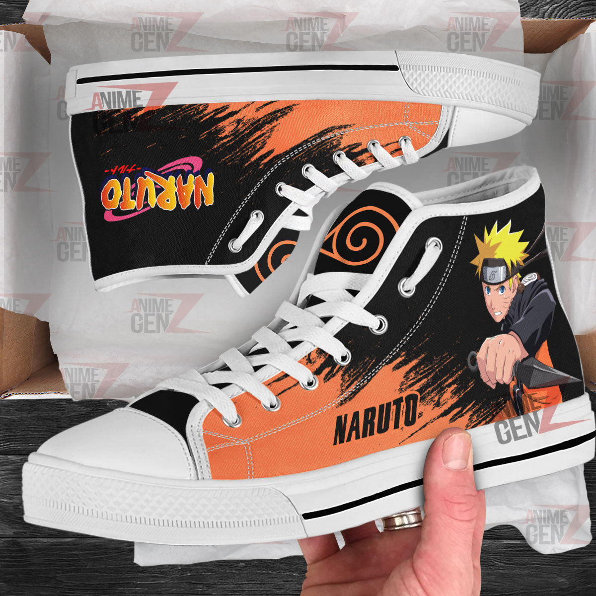 Naruto High Top Shoes Custom Anime Sneakers