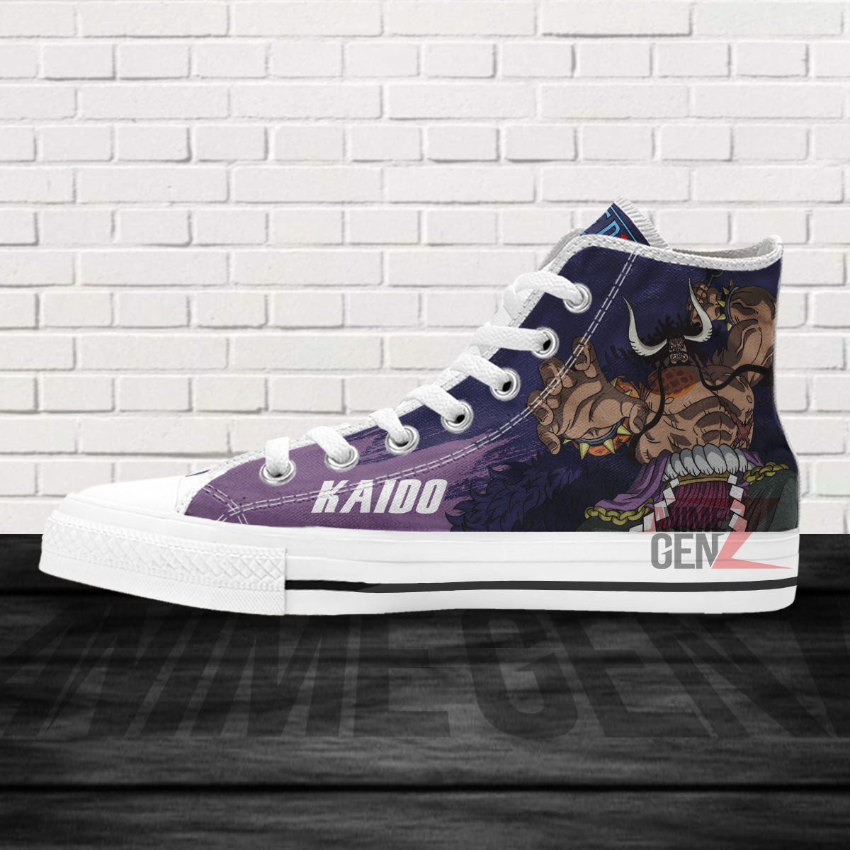 One Piece Kaido High Top Shoes Custom Anime Sneakers
