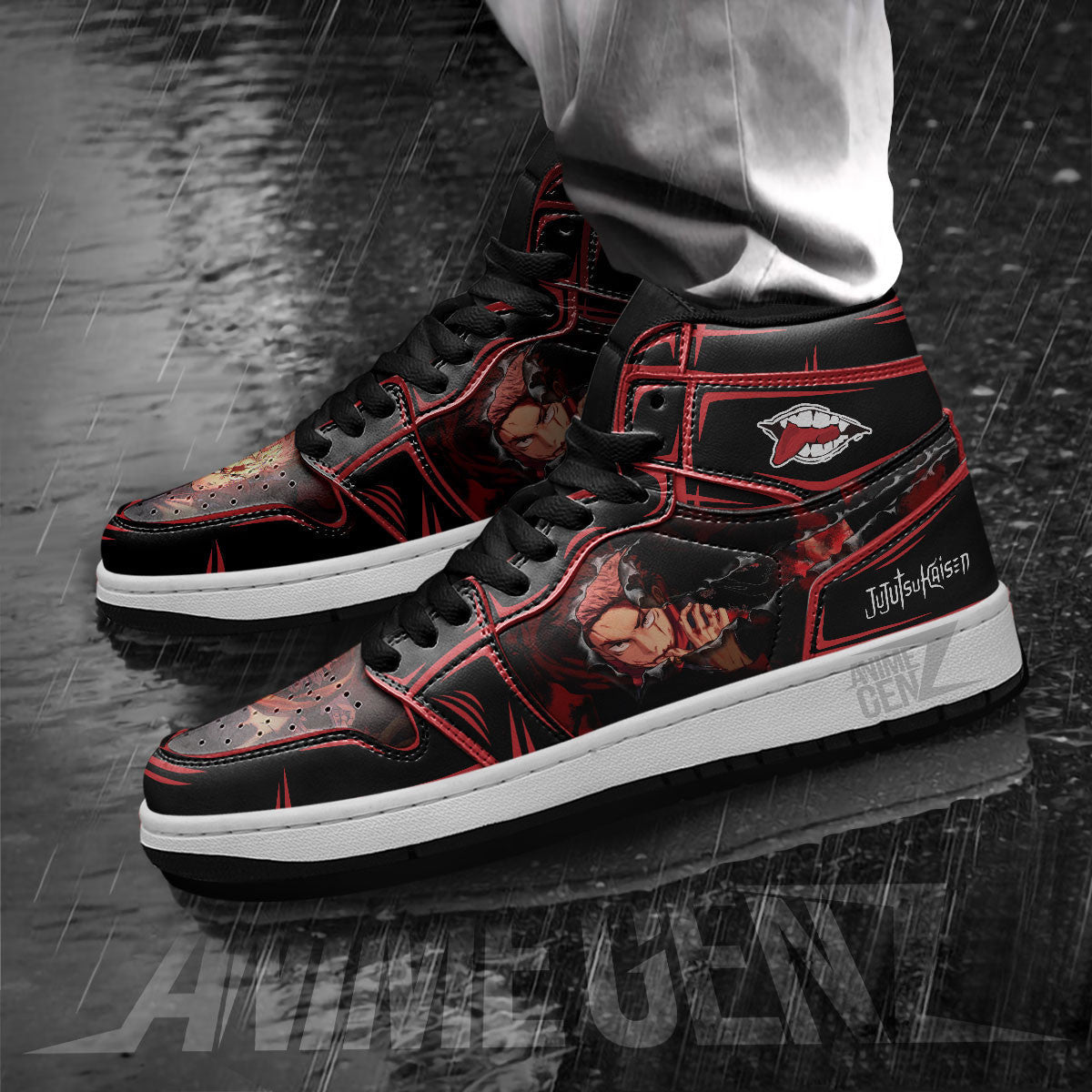 Jujutsu Kaisen Yuji Itadori JD Sneakers Custom Anime Shoes
