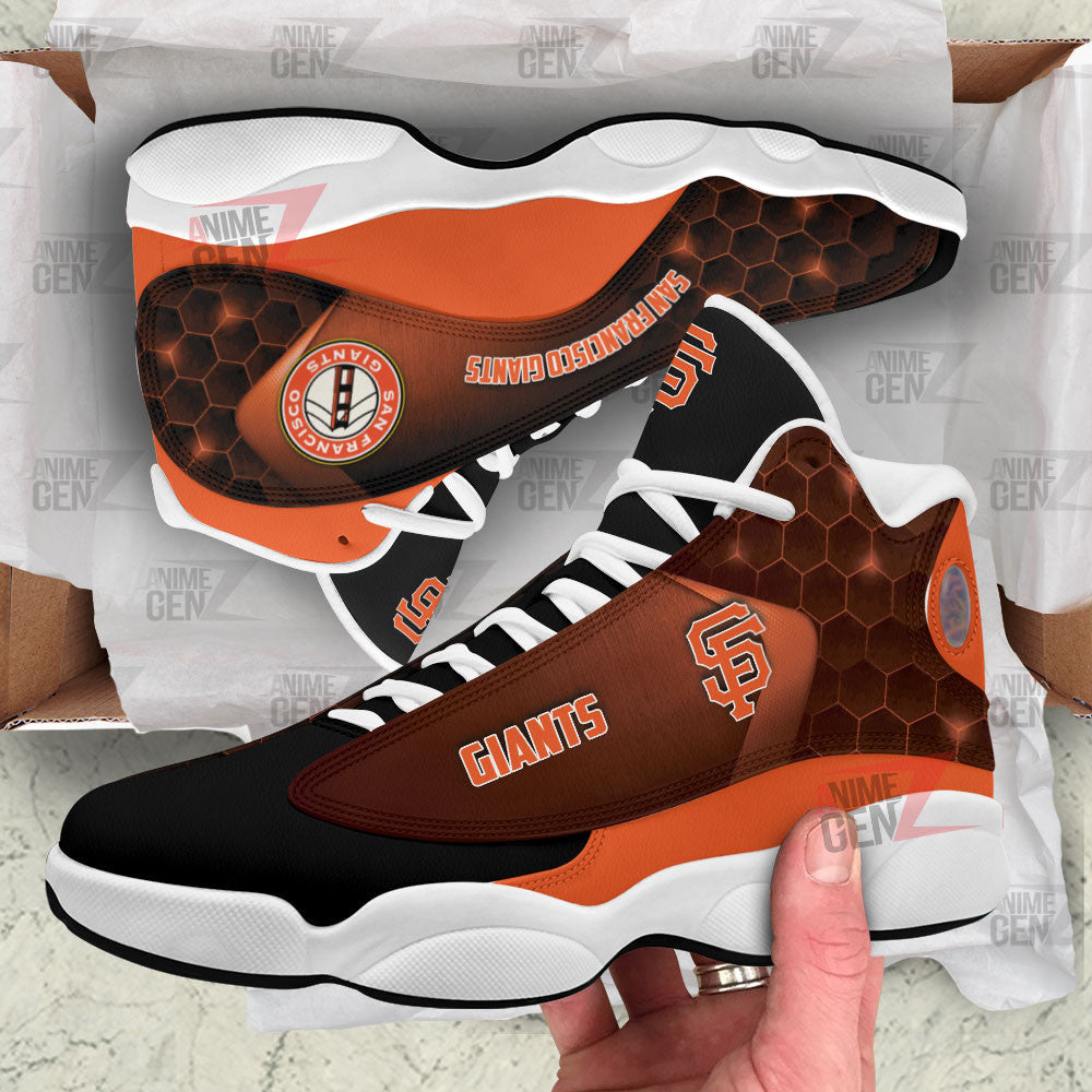 San Francisco Giants Air Jordan 13 Sneakers MLB Custom Sports Shoes