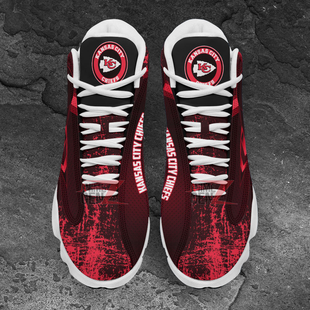 Kansas City Chiefs Air Jordan Sneakers 13 NFL Custom Sport Shoes