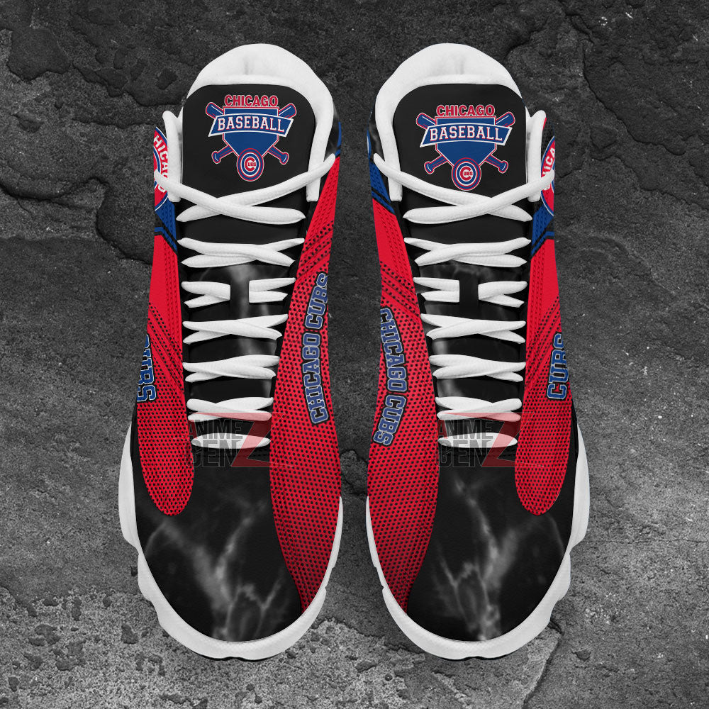 Chicago Cubs Air Jordan 13 Sneakers MLB Baseball Custom Sports Shoes