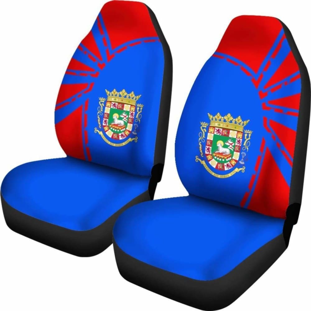 Puerto Rico Car Seat Covers Premium Style