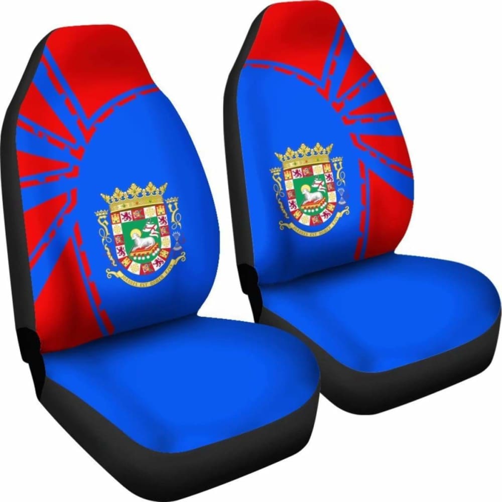 Puerto Rico Car Seat Covers Premium Style