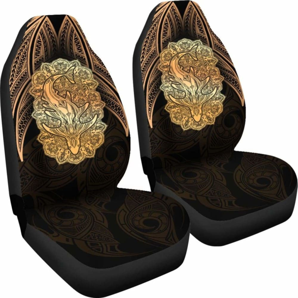 Wild Shark Polynesian Car Seat Covers -