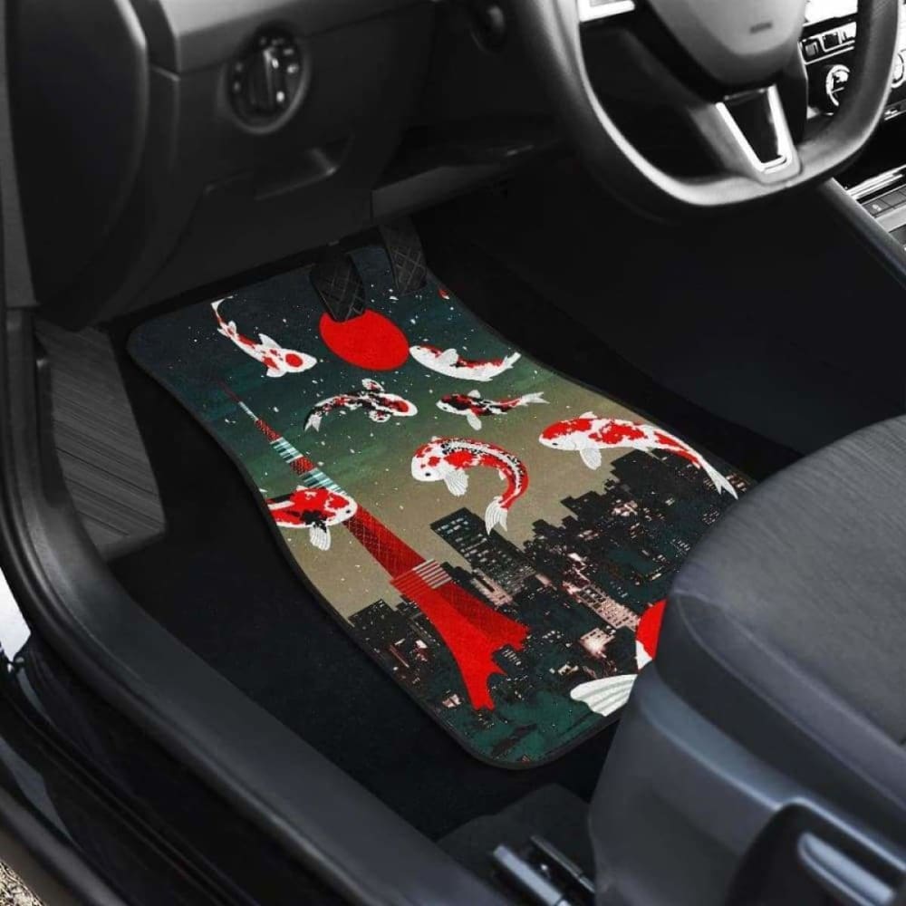 Koi Fish Car Floor Mats