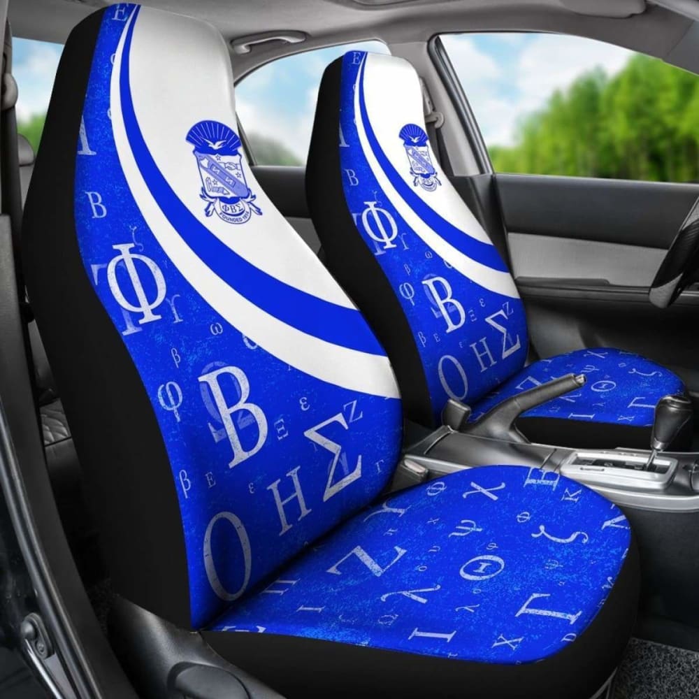 African Car Seat Covers - Phi Beta Sigma -