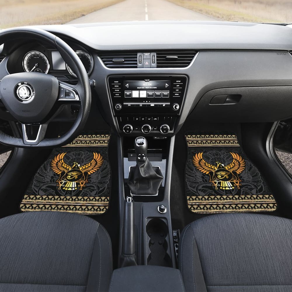 Amazing Ancient Egyptian Wings Eyes Of Horus Car Floor Mats