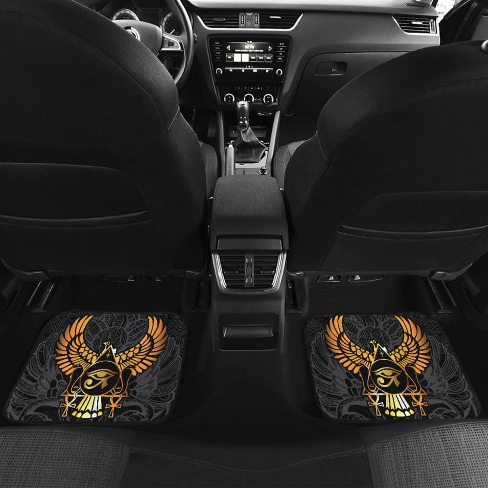 Amazing Ancient Egyptian Wings Eyes Of Horus Car Floor Mats