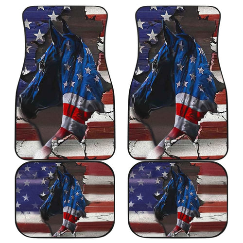 American Horse Amazing Gift for Horse Lovers Car Floor Mats