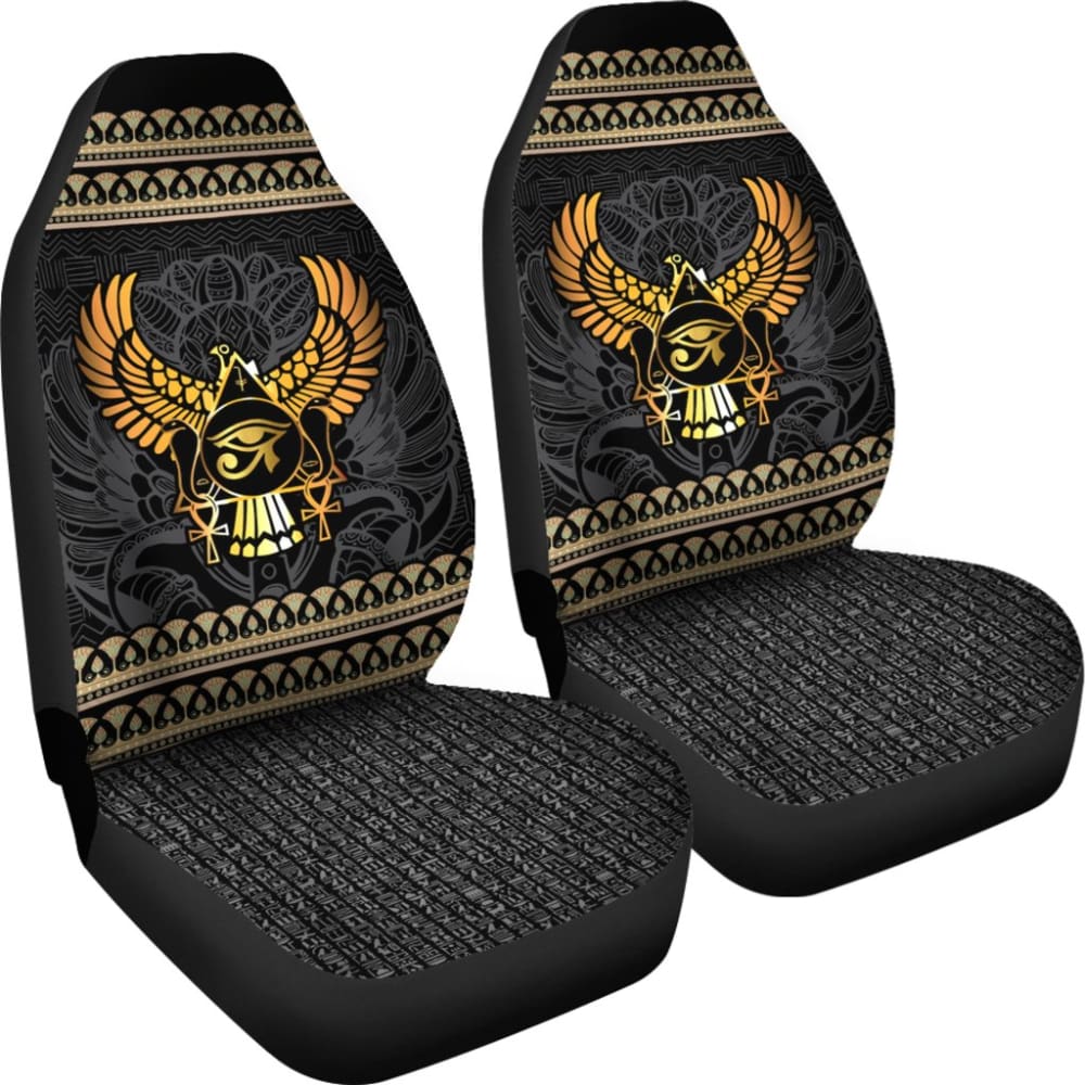 Amazing Ancient Egyptian Wings Eyes Of Horus Car Seat Covers