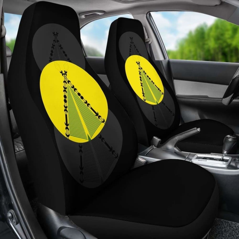(Sivage) Wallis And Futuna Car Seat Covers (Set Of Two)