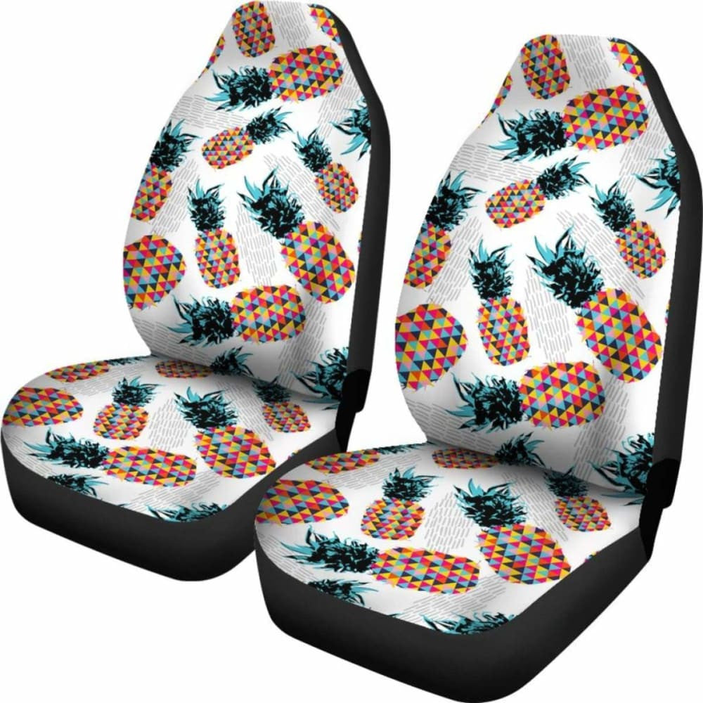 Hawaii Pineapple Car Seat Covers