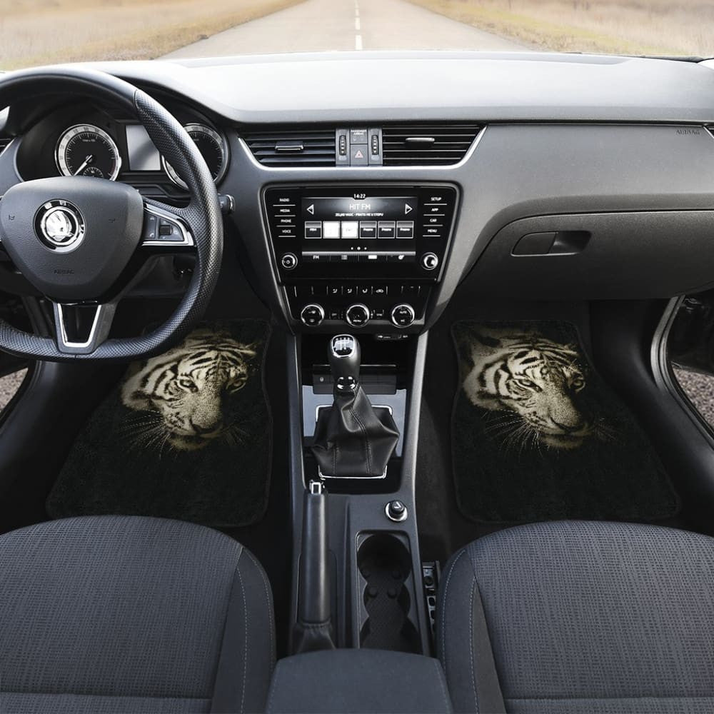 White Tiger Car Floor Mats Amazing Gift Ideas