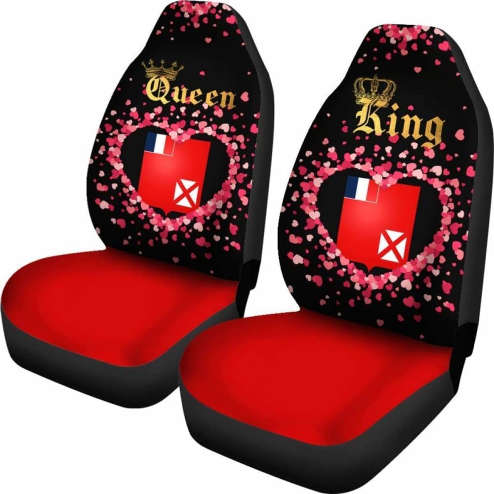 Wallis And Futuna Car Seat Cover Couple King/Queen (Set Of Two)