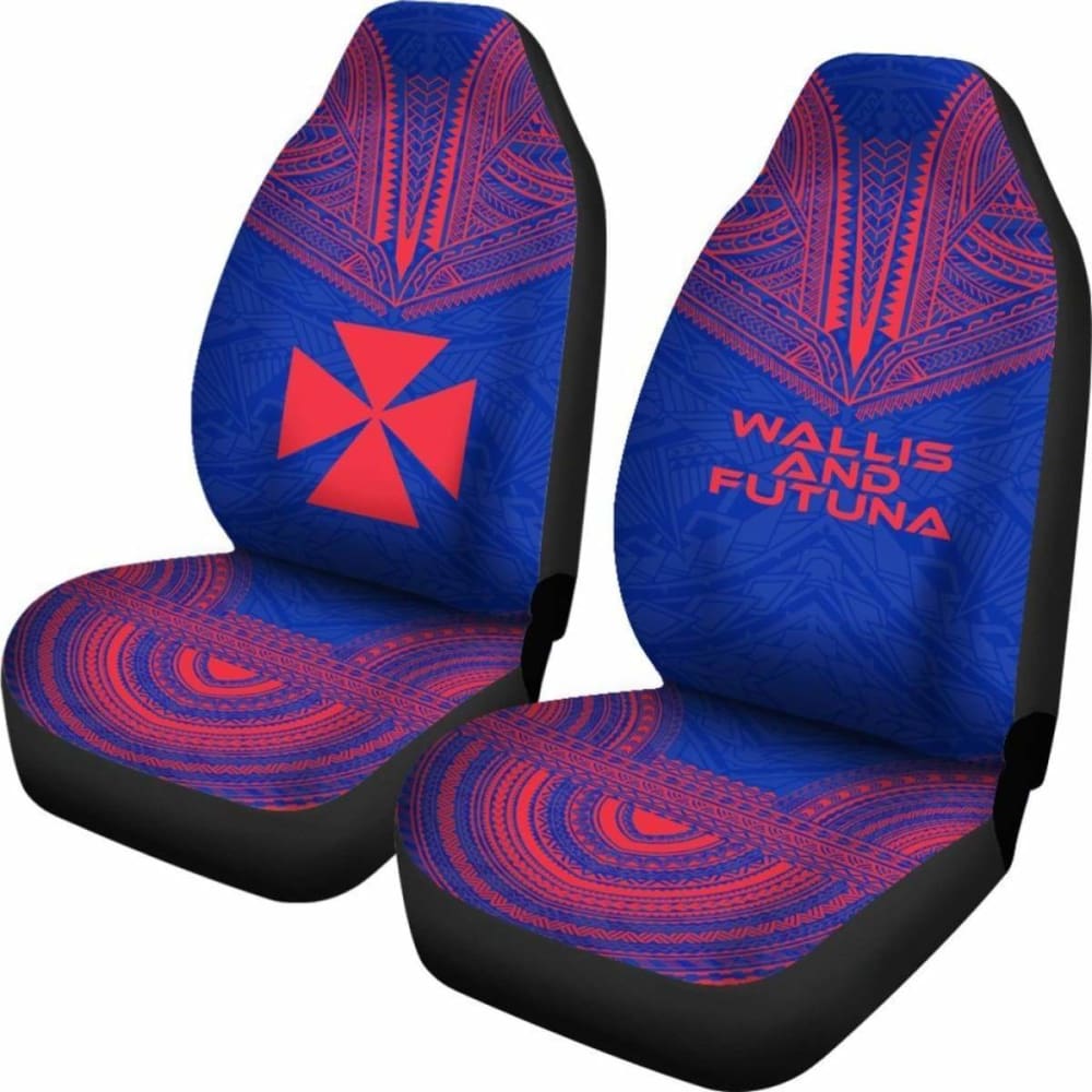 Wallis And Futuna Flag Polynesian Chief Car Seat Cover