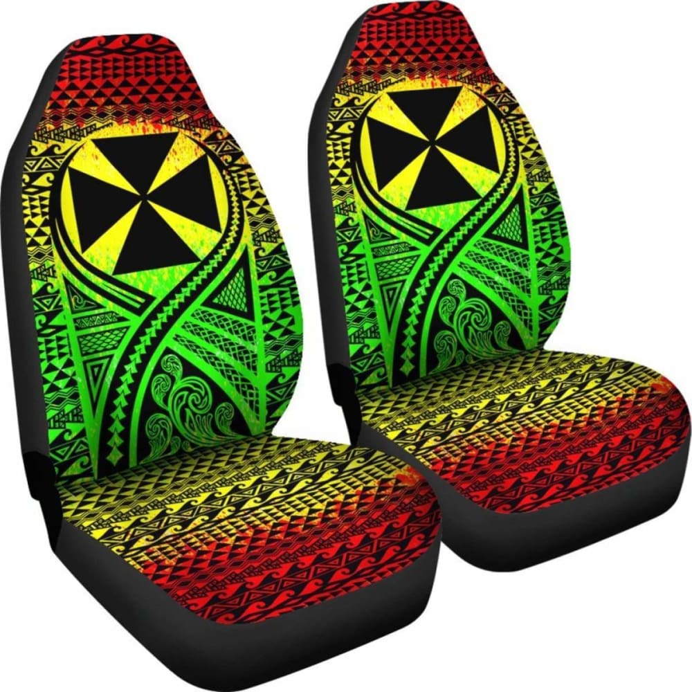Wallis And Futuna Car Seat Cover Lift Up Reggae