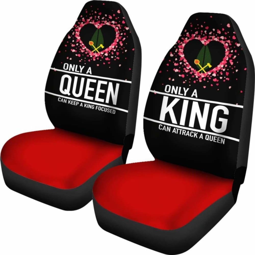 (Alo) Wallis And Futuna Car Seat Covers Couple Valentine Nothing Make Sense (Set Of Two)