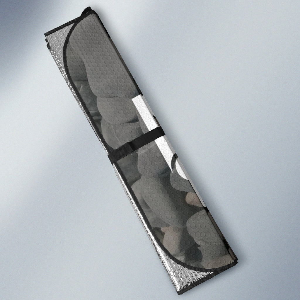 Jeep Offroad Car Auto Sun Shades Tungsten White Stones