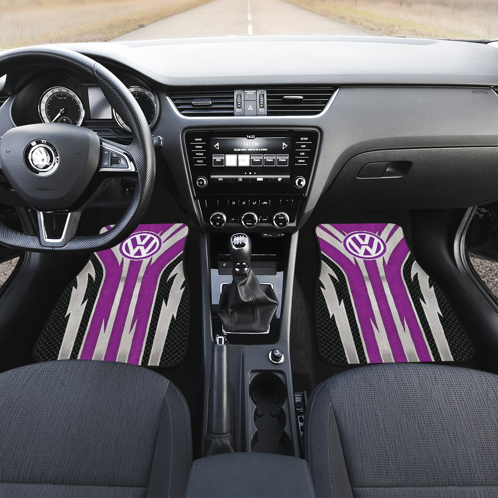 Volkswagen Car Floor Mats Pink