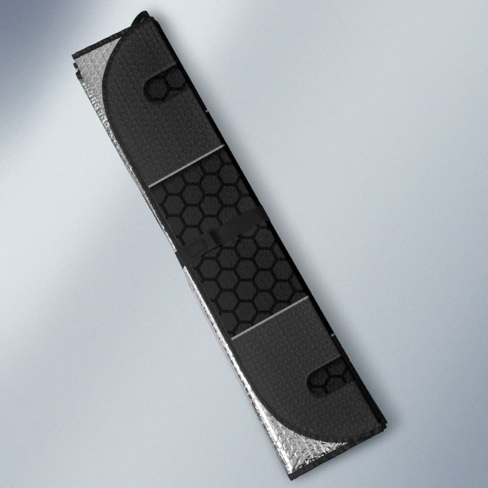 Volvo Black Themed Printed Car Accessories Car Auto Sun Shades