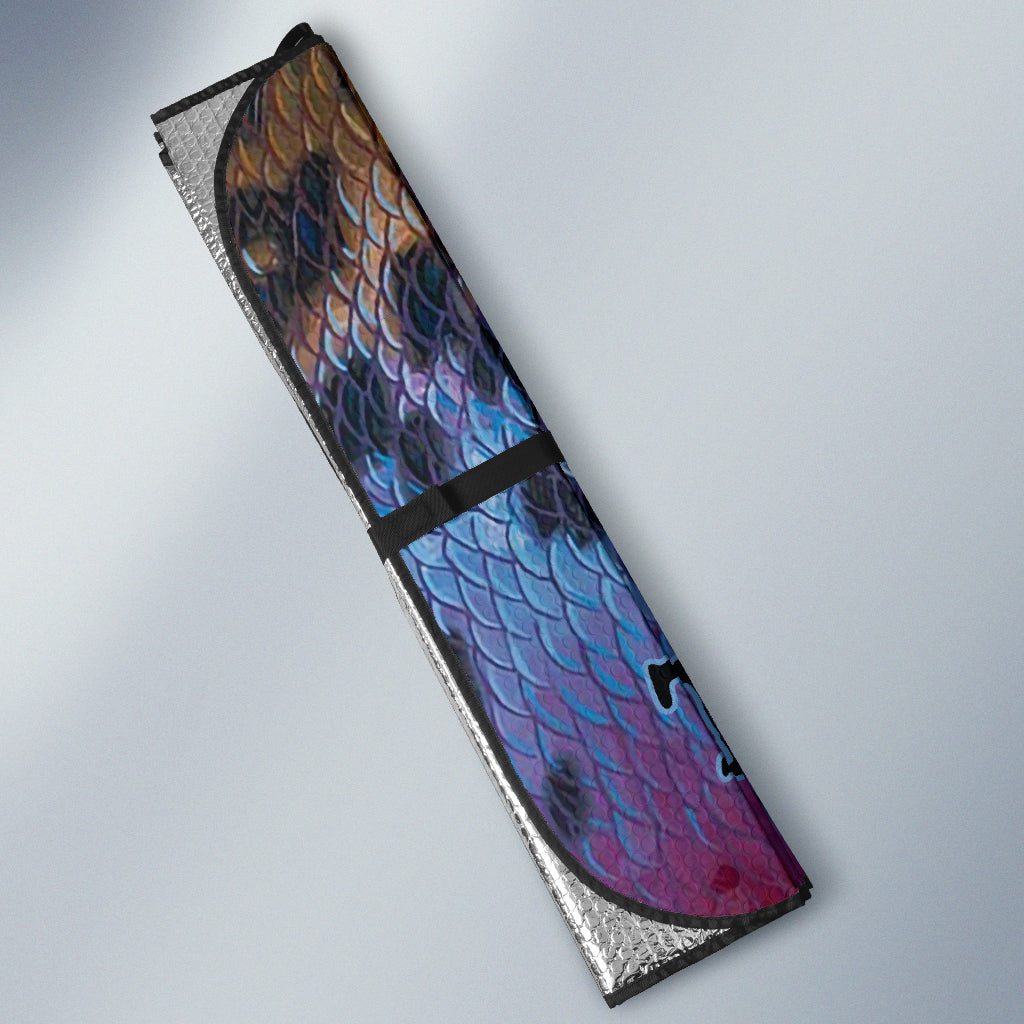 Trout Fish Hook Printing Car Auto Sun Shades