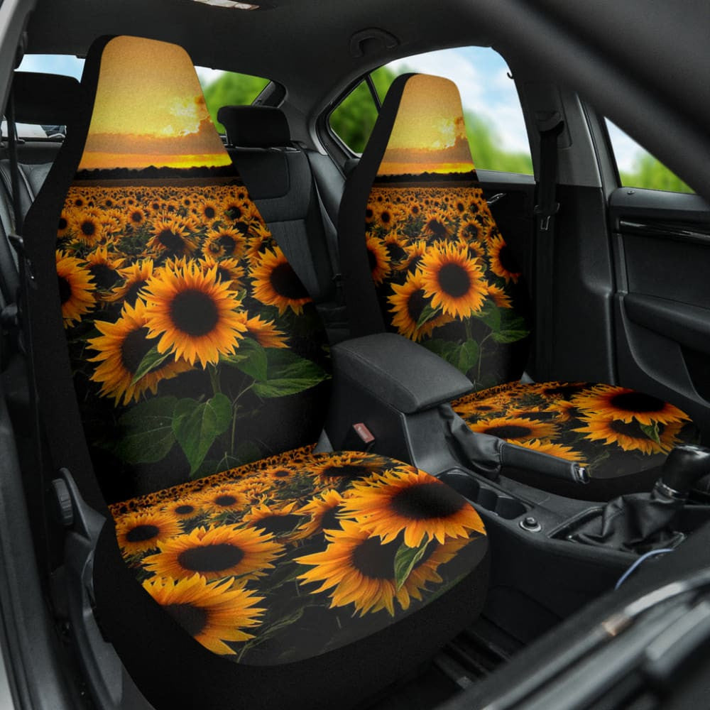 Amazing Sunflower Car Seat Covers