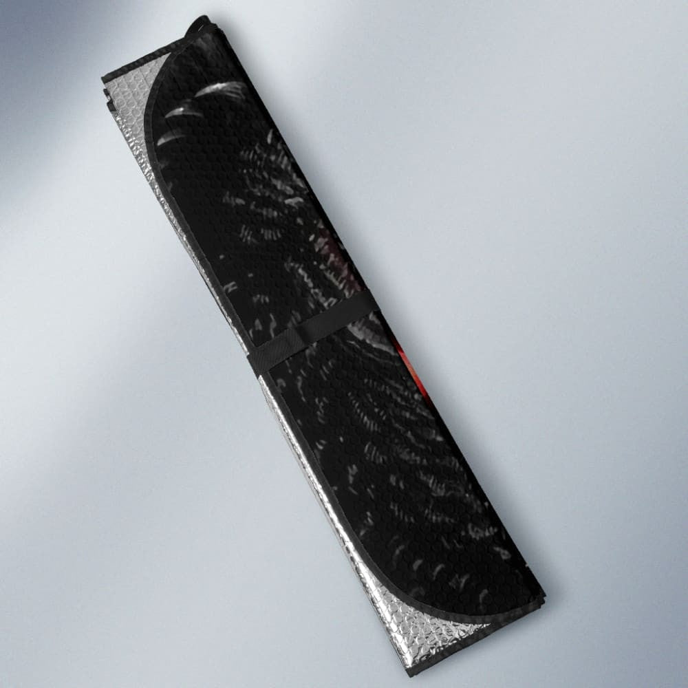Red Dragon Eyes Car Auto Sun Shades Custom