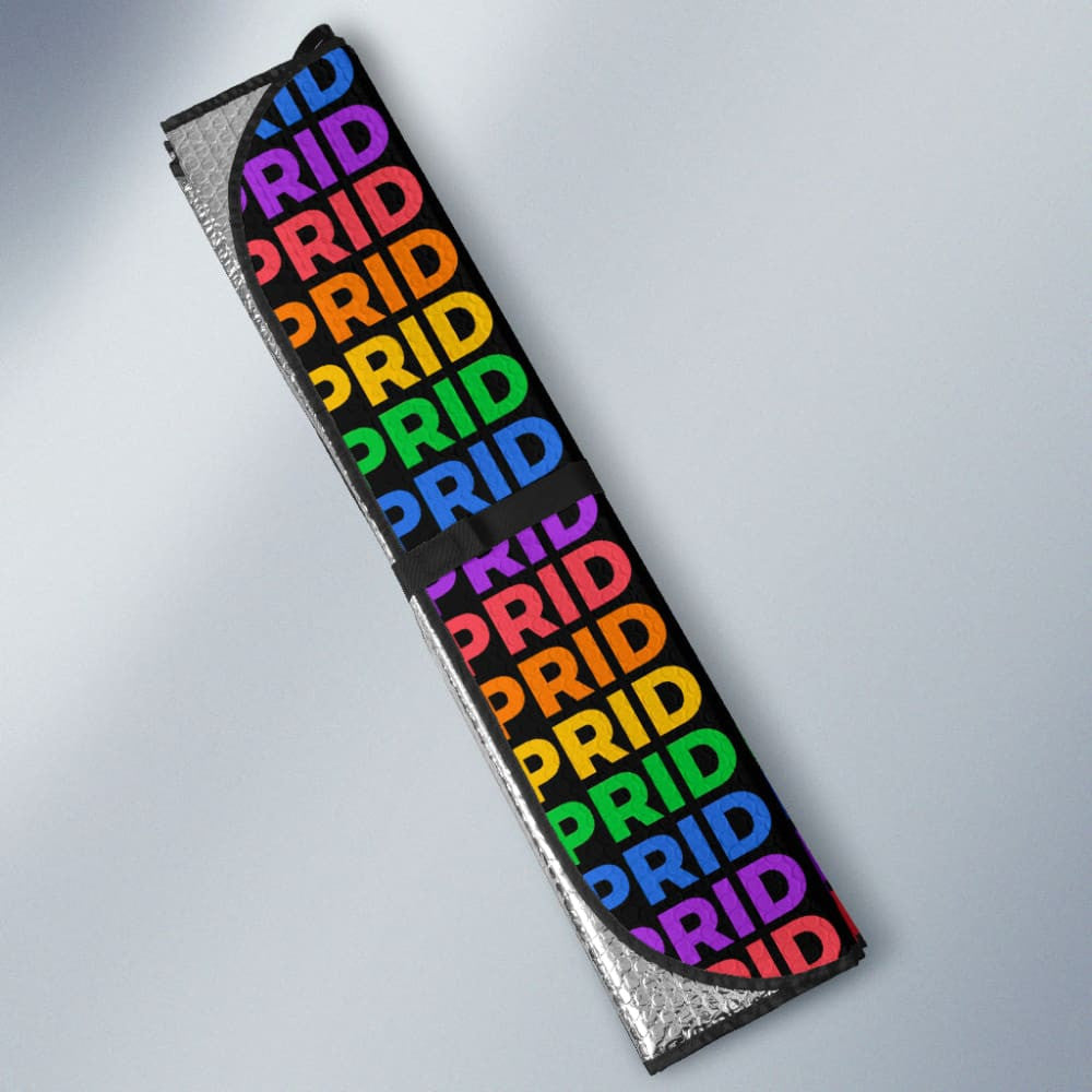 Amazing Pride LGBT Unicorn Car Auto Sun Shades