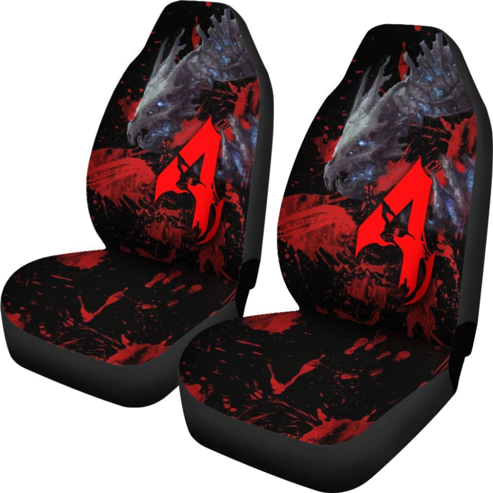 Zombie Dragon Custom Resident Evil Car Seat Covers