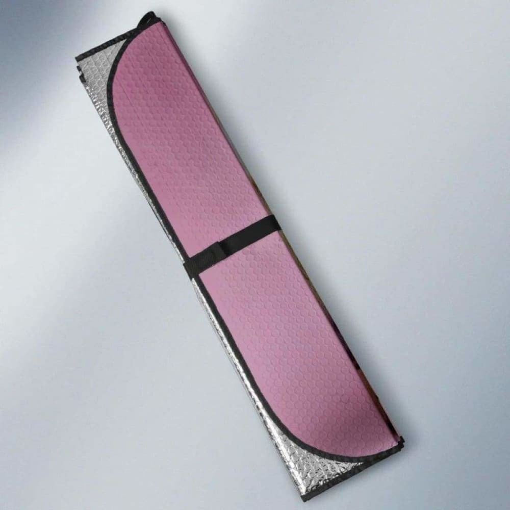 Pink Guinea Car Sun Shades