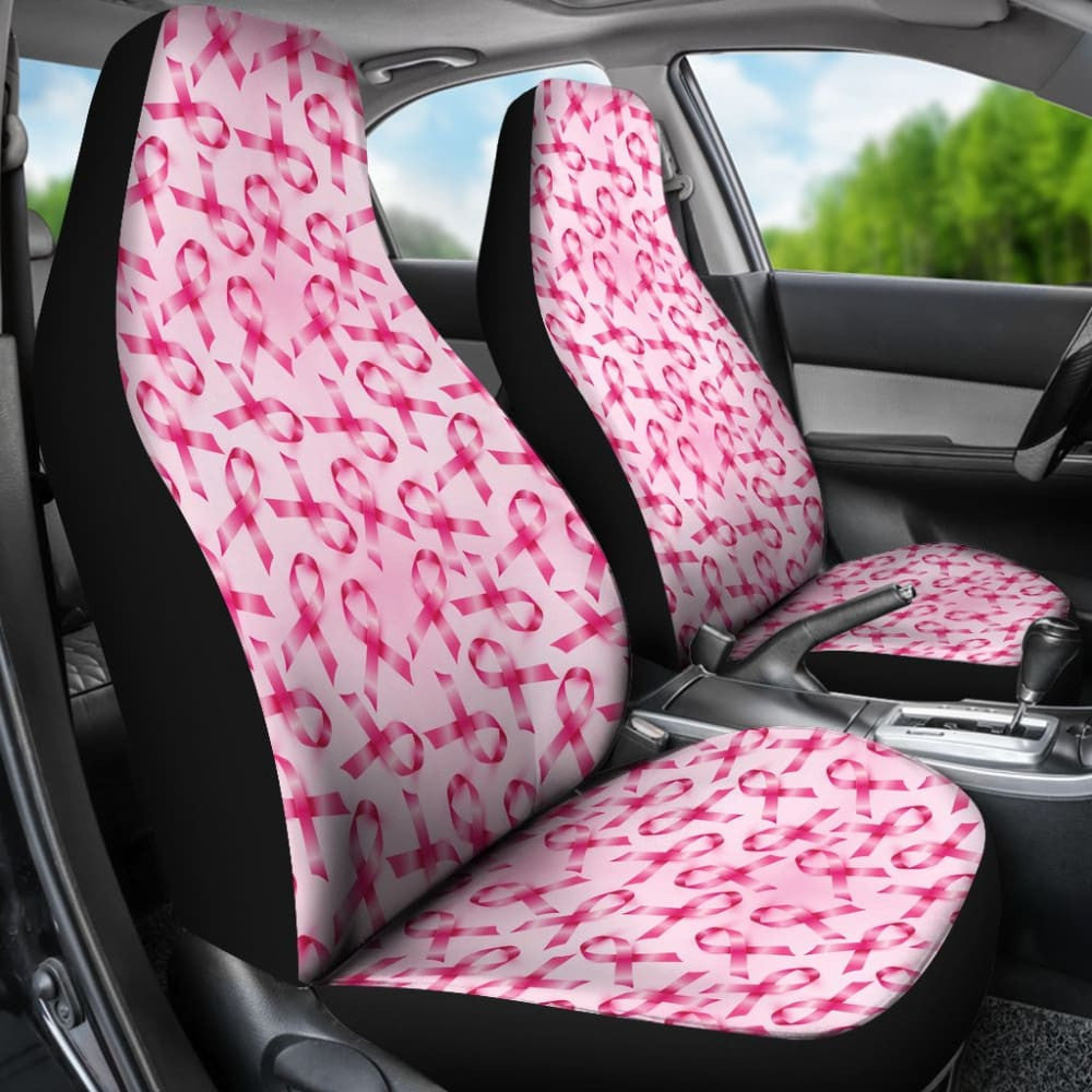 Amazing Breast Cancer Car Seat Covers
