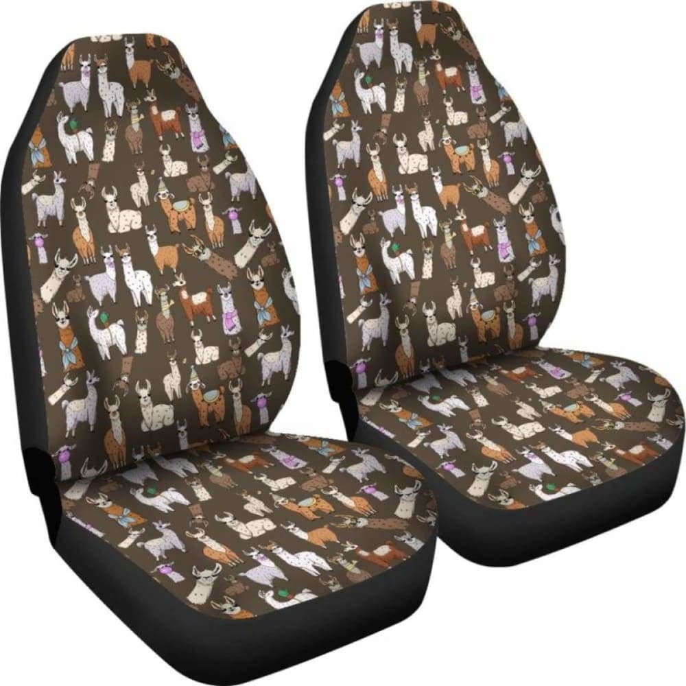 Alpaca Farm Custom Car Seat Covers