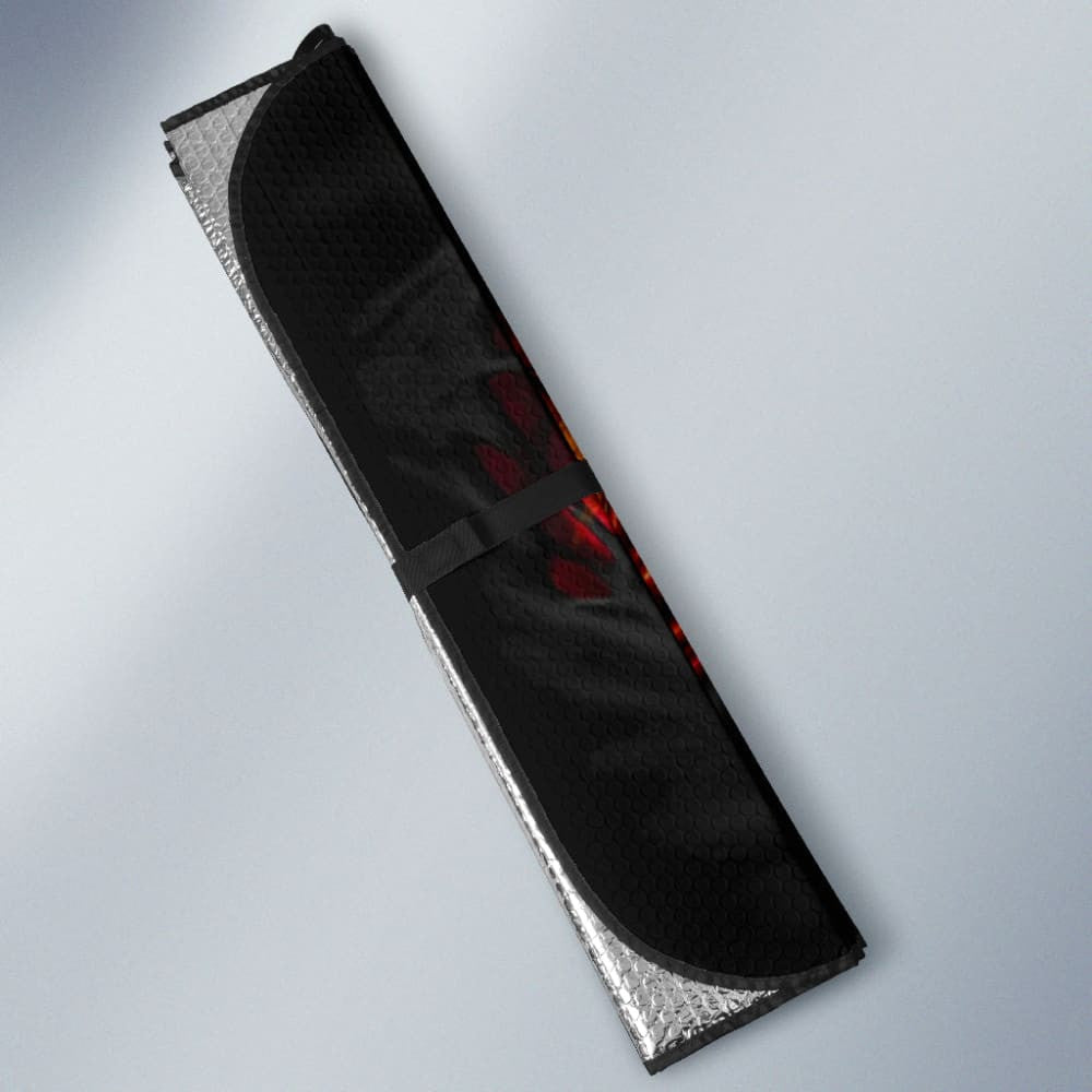 Yellow Dragon Eye Custom Car Accessories Car Auto Sun Shades