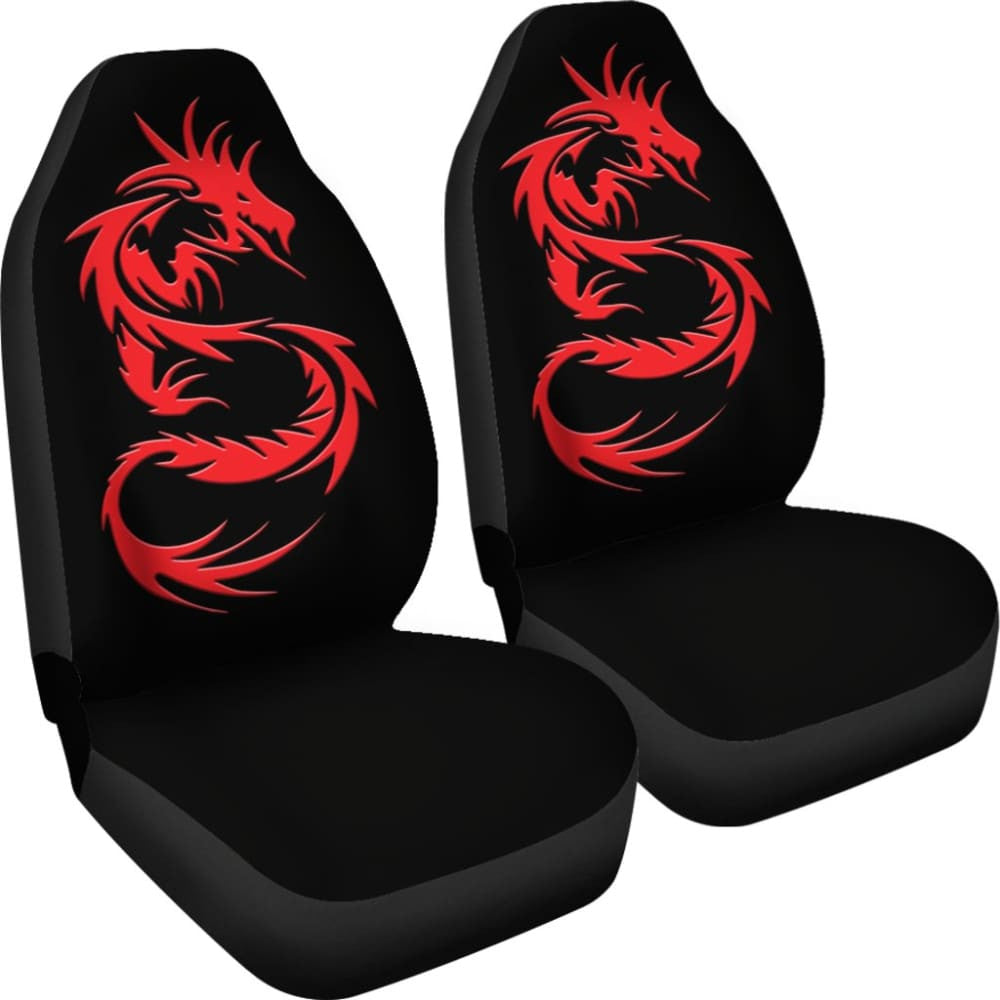 Amazing Great Red Dragon Car Seat Covers