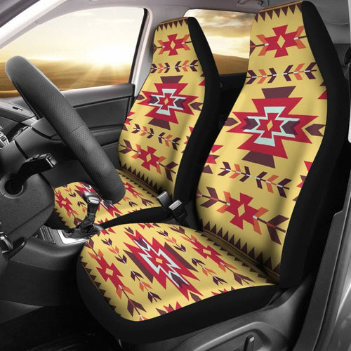 Vector Tribal Native Car Seat Covers